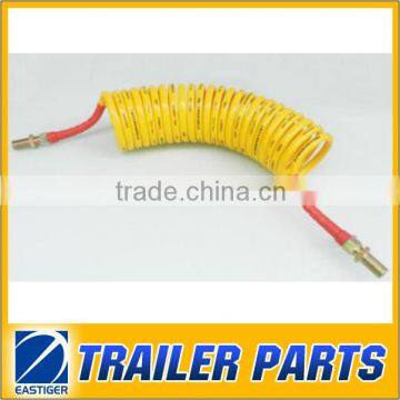 Coil spring for trailer parts