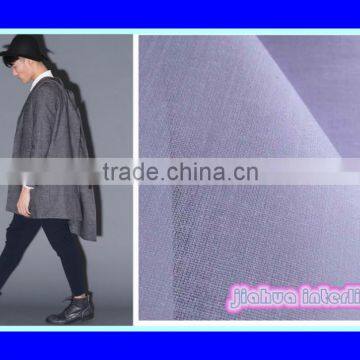 shirt, hat fusible interlining / collar & cuff of shirt interlining /polyester cotton interlining