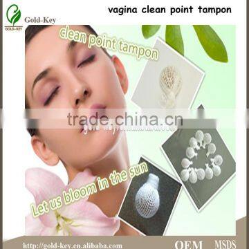 pure herb vaginal clean point tampon