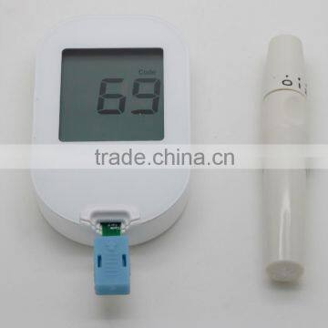 High Quality Digital Blood Glucose Meter With Big Welding Screen / SMT PCB / USB PC Connection / CR2032 Battery