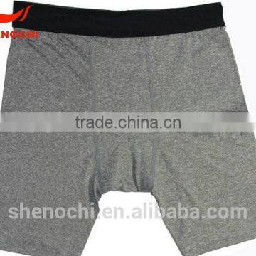 Top quality quick dry fabric Dongguan made wholesale mens compression shorts