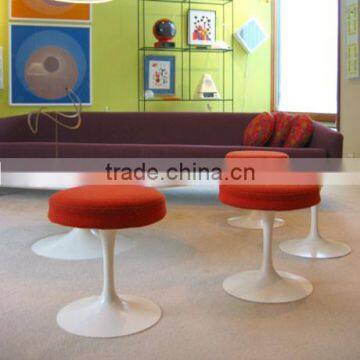 fashionable salon funiture fiberglass tulip stool