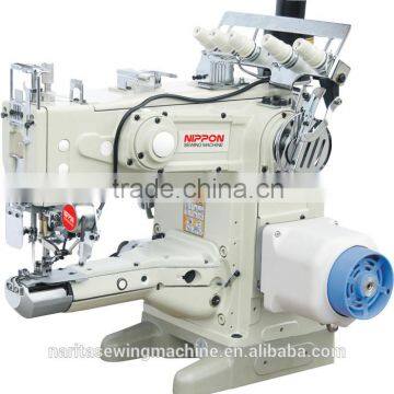 NP 1500-156/AT direct drive cylinder Bed High Speed interlock sewing machine with auto-trimmer