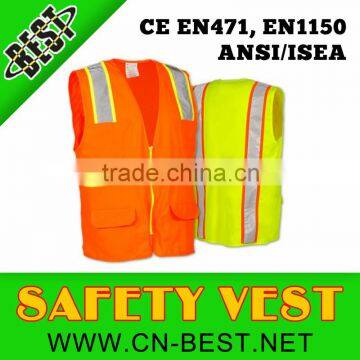 100% polyester Solid Two-Tone Safety Vests