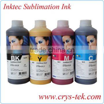 InkTec sublimation ink for t-shirt printing