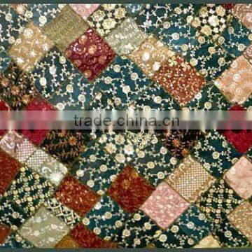 Beautiful patchwork Wholesalers Home Textiles India