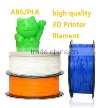 Wholesale 3D Printer Filament 1.75mm 3mm 3D printing machine 3D pen PLA ABS Nylon Flexible Rubber Wood HIPS PVA Plastic material