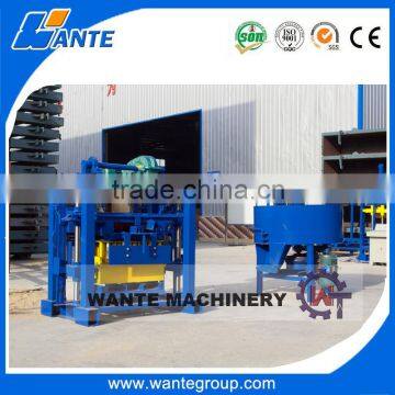 WANTE BRANDmanual concrete block machine QT40-2 imports from china to pakistan