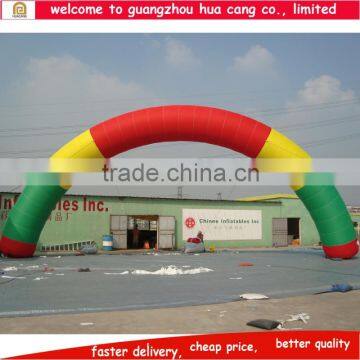 Colorful Inflatable Archway for Sale Cheap Rainbow Inflatable Arch for Business Advertising