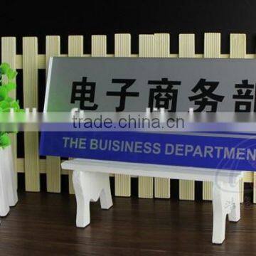 Whole Sale Acrylic Hanging Sign Board for Office Building, Plastic Sign Board for Office photo-6