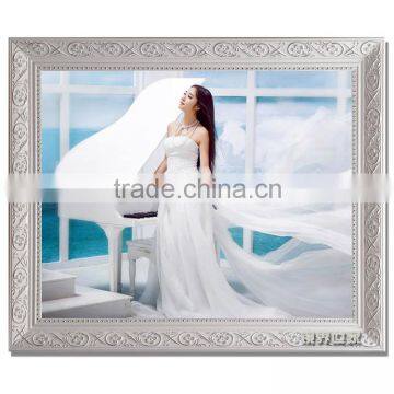wooden wedding photo frame