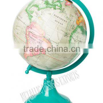 Metal World Globe for Home Decoration