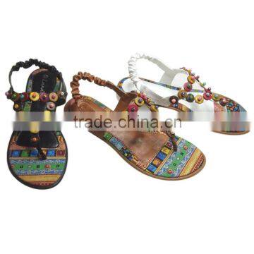 2016 high quality sandal ladies flat sandals