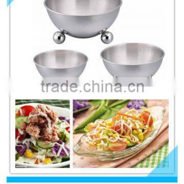 Stainless steel 3 feet salad bowl