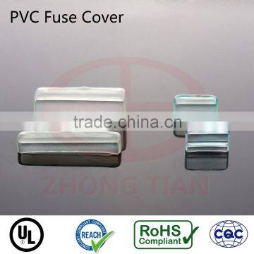 Soft rubber electrical insulation fuse cover for 6*30mm fuse clips