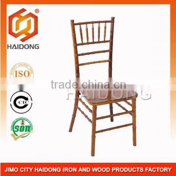 antique wood party hotel wedding banquet rental Chiavari chair