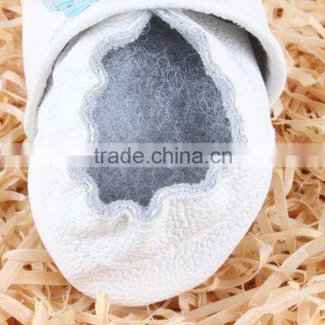 2016 Fancy Baby Prewalker Shoes Fashion Element Hippo F Cow Suede Soft Sole Newborn Baby Crib Shoes photo-3