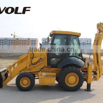 China cheap backhoe loader JX45 with Cummin engine,joystick,air condition