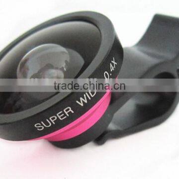 Universal 0.4X Super Wide Angle Lens Clip for iPhone Samsung Phones