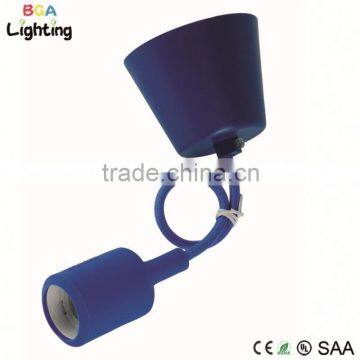 SAA E27 Silicone Mini Pendant Light Rubber with Plastic Canopy