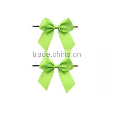 pre made satin ribbon bow