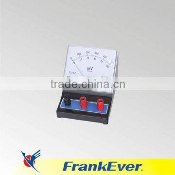 school ampere meter for lab teaching dc millvoltmeter