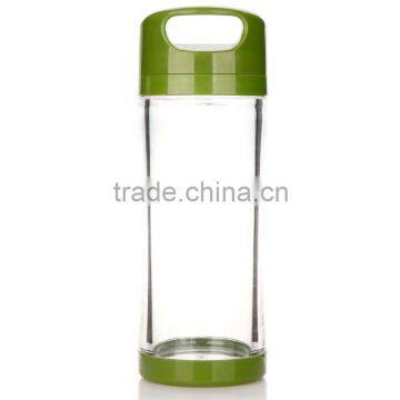 Sealed plastic water cup with lid / travel cup / plastic sport bottle