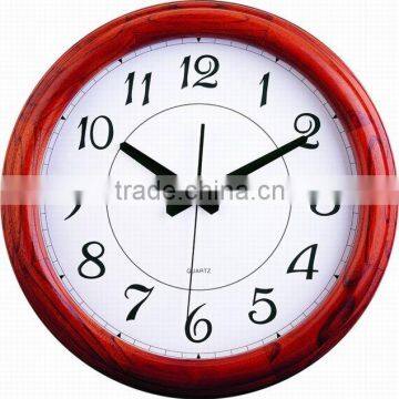 Wooden wall clock