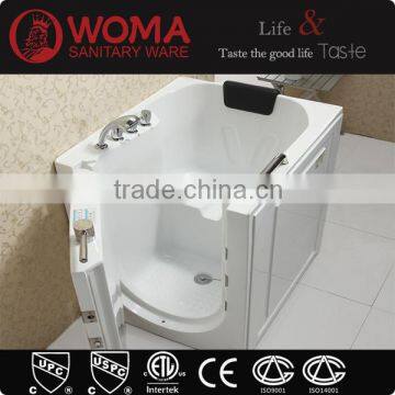 2015 Combo air jet whirlpool shower with spa bath walk in tub