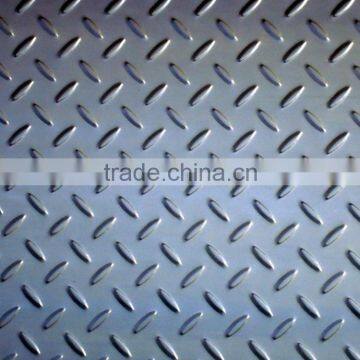 DC 5 bar 5052 5083 embossed aluminum sheet