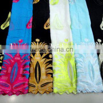 African Muslim Scarf for Women/embroidered Silk Scarf/shawl Scarf photo-2