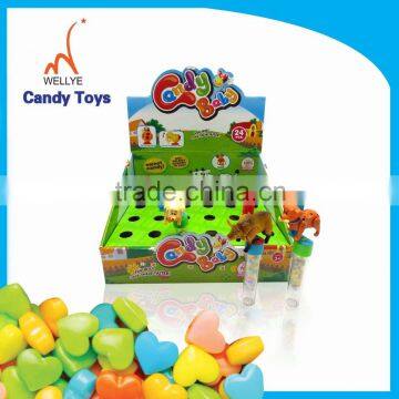 Wind up toy animal candy with toy