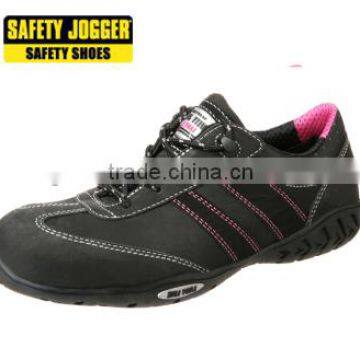 Safety Jogger water repellent S3 leather rubber outsole lady line safety shoes