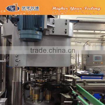 Energy drink hot filling machine for can