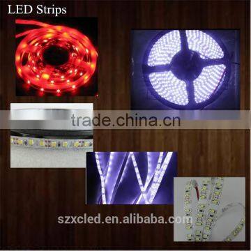 CE RoHS (XC-5050-60LED/M) Indoor/Outdoor Soft/flexible and Hard/rigid LED Strips Lights Display photo-2