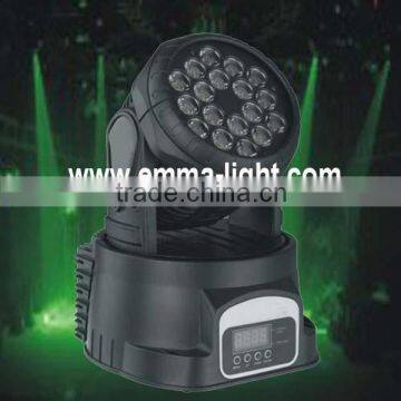 18x3w RGB LED moving head for sale