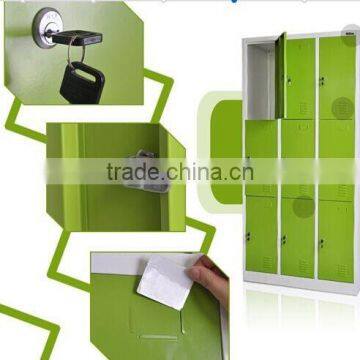 9 Door Steel Metal Changing Room/school Locker, Storage Clothes Closet photo-4