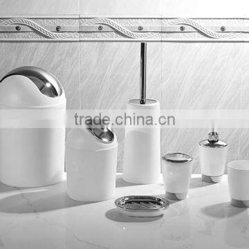 fancy new design 6pcs bathroom accessories set