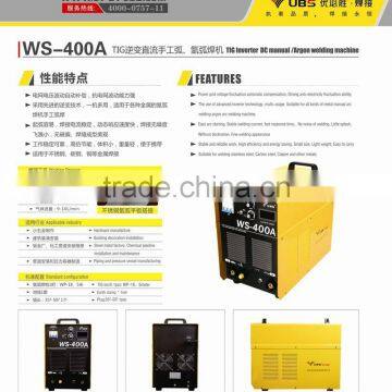 High Quality Manufacturer 380V Metal Manual Arc / TIG Manual Welding Machine WS-400A photo-6
