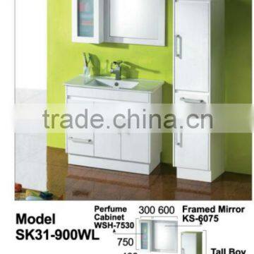 High Gloss Hpl Phenolic Panel Bathroom Furniture Cabinet Vanities