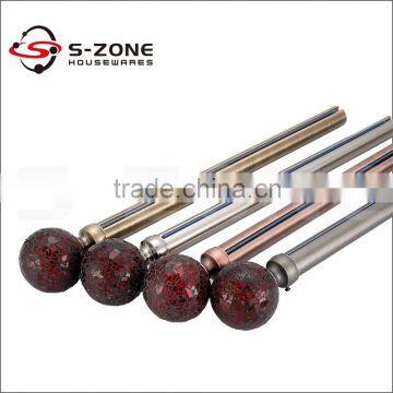 28mm dual curtain rod window curtain decor copper curtain rod