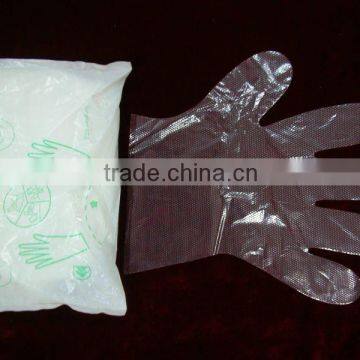 PE plastic gloves