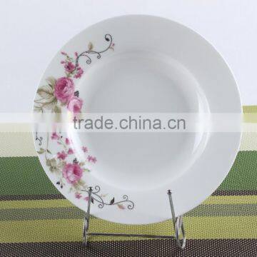 Canton fair sample fine ceramic soup plate and dish