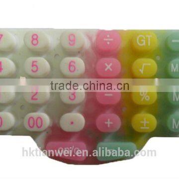 molding silicone rubber remote control keypad