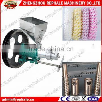 Seven use corn puffed making machine