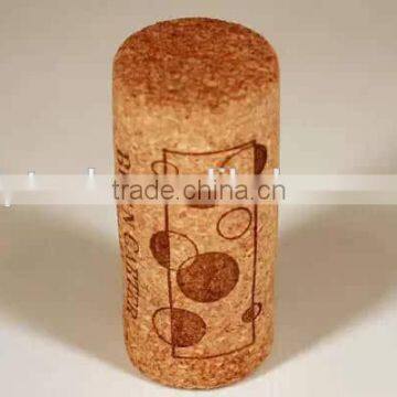 Colmated wine cork