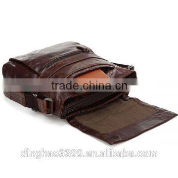 Dongguan Factory Shoulder Bag Fashion Leather Briefcase Waterproof Bag for Men photo-4