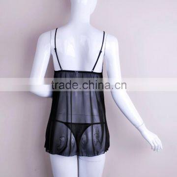 Clear Chinese Style Mature Women Sexy Lingerie Open Sexy Women Mature Transparent Lingerie photo-4