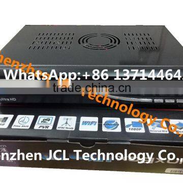 2015 newest Jyazbox Ultra HD V20 with jb200 module and Wifi antenna DVB-S2 8psk satellite receiver for North america in Stock