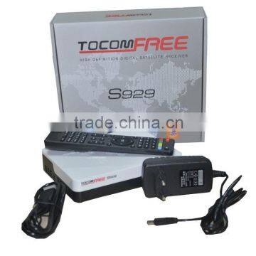 Stocks for 2015 newest tocomfree s929 receptor with twin tuner sks,iks free with wifi ,3G function for South America